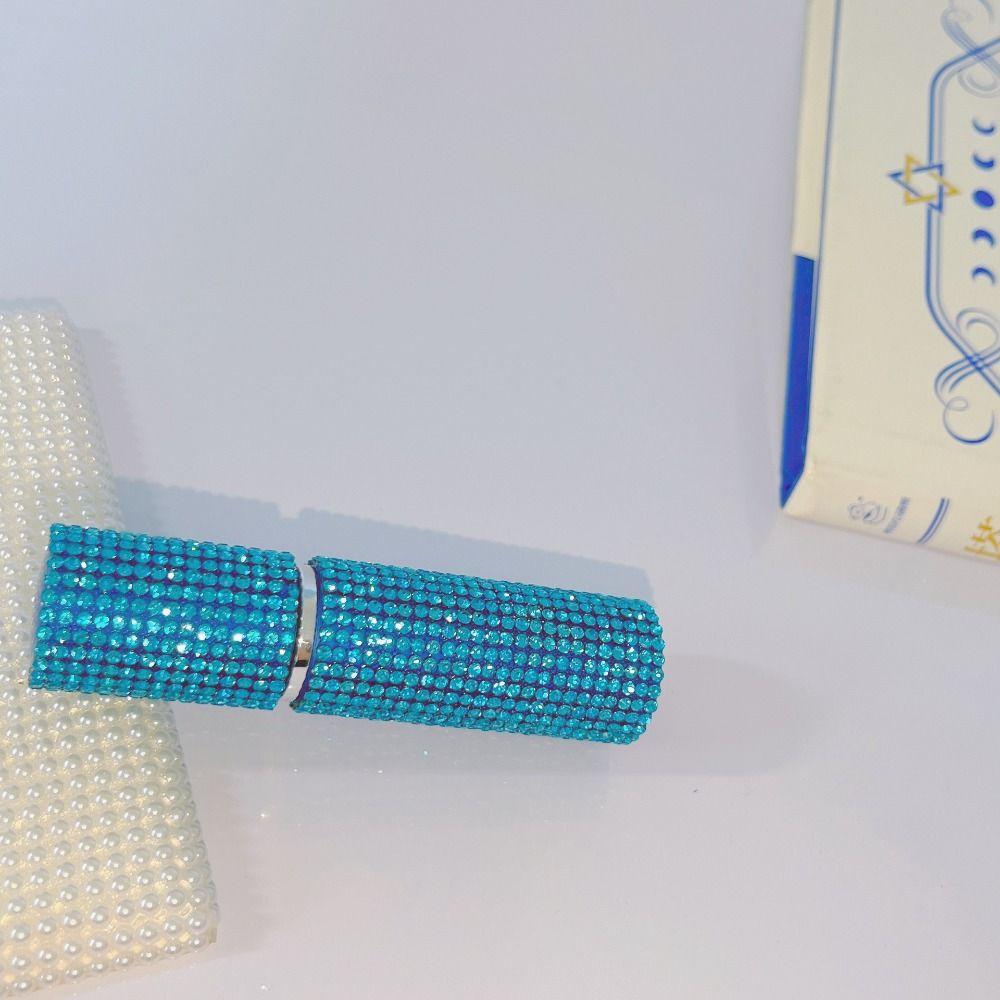 Mini-Kosmetik-Subflasche mit Strasssteinen, nachfüllbare Parfüm-Sprühflasche für Reisen