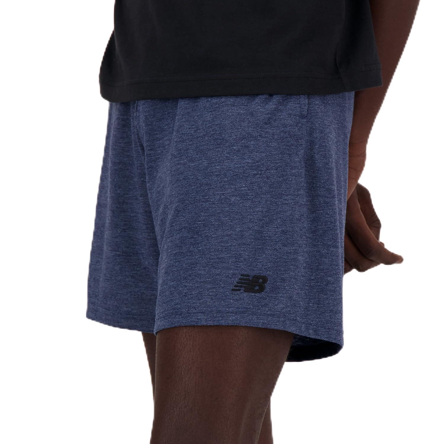 

Шорты Heather Tech Knit Half Short NNY [New Balance] 7-дюймовые (MS41073) Шорты, Брюки, Брюки, Мужские (NB ВМС)