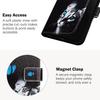 Coloured Drawing Wallet Case for Samsung Galaxy S26 Pro S25 FE Ultra Plus A36 A37 A55 A56 A57 Stand Card Slots Flip Phone Cover