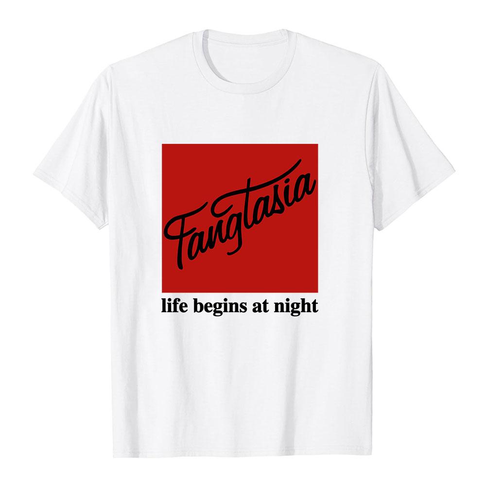 

Unisex Streetwear True Blood Fangtasia Club Tee Summer Cotton Fashion Soft T-shirt Casual Short Sleeve Men/Women Tshirts Print Tees XS
