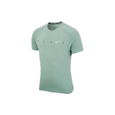Letter Brand Logo Print Moisture-Wicking Breathable Solid Color Crew Neck Short Sleeve Raglan T-Shirt Men Tops Green DD1586-352