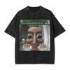 Vintage Washed Tshirt Tung Tung Tung Sahur Sybau Funny Meme Cotton T Shirts Popular Tee Shirt Couple Summer Awesome Design Tees