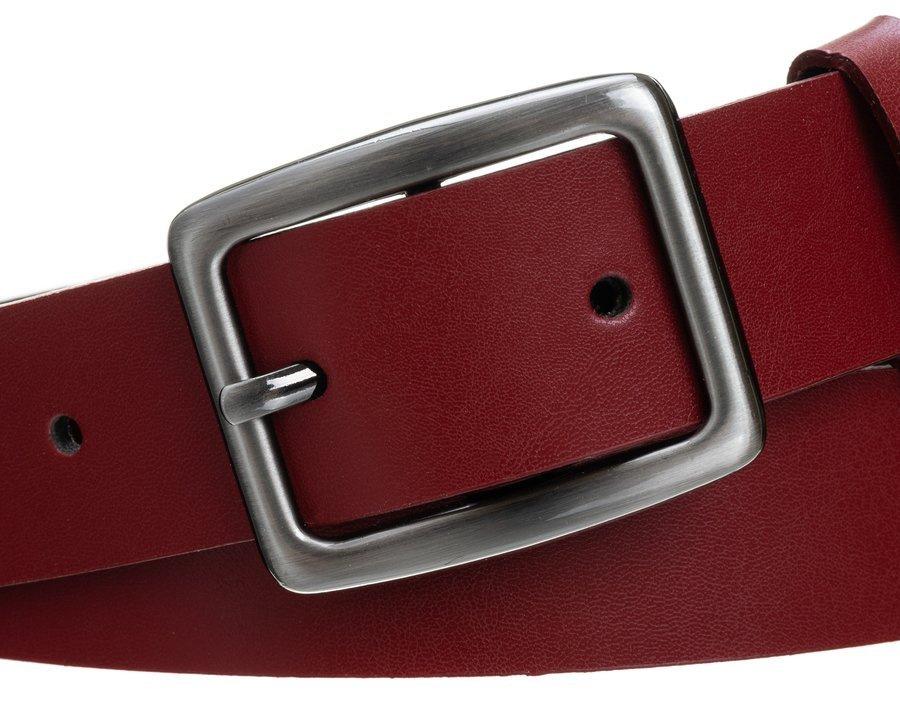 Minimalist Women's Belt, Medium Width, Genuine Leather