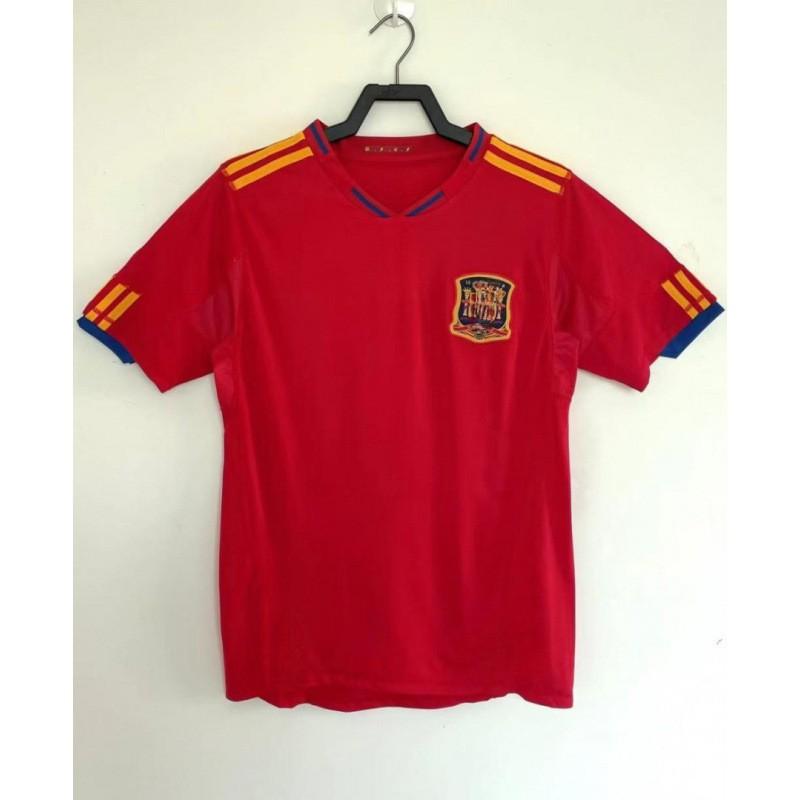 Vintage Retro National Team Soccer Jerseys Spain Mexico Germany Brazil Football Shirts