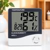 HTC-1/HTC-2 Digital Thermometer Hygrometer LCD Indoor Outdoor Weather Station Clock Temperature Humidity Monitor