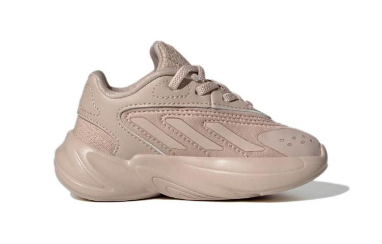 Adidas Originals Ozelia El Low top Sports Casual Shoes Brown Infant And Toddler HQ1613