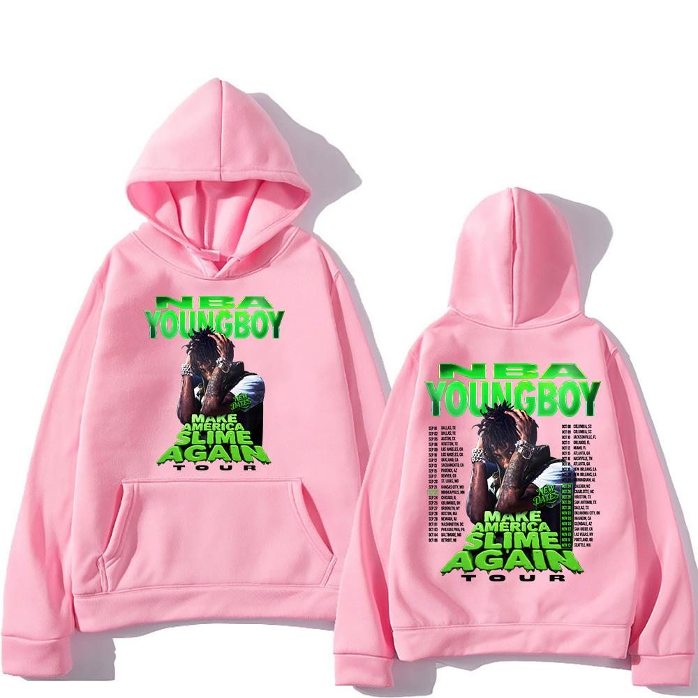 YoungBoy Never Broke Again Music Singer Hip-hop Rock Men Plus-size Hoodie Street Harajuku Retro Trend Long-sleeve Sweatshirt Top