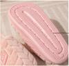 Fashion Men's House Slippers Furry Plaid Cozy EVA Memory Foam Lightweight Casual Shoes Winter Warm Plush Non-slip Women Slippers Size 45