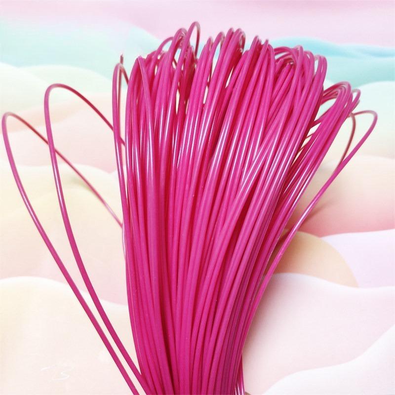 500g 2.4mm PE Round Synthetic Rattan Weaving Material Plastic Knit for Furniture Repair Chair Table Basket about 90Meter