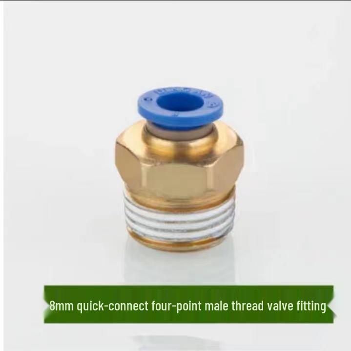 Quick-Connect Low-Pressure Atomizing Nozzle: Cooling, Humidification, Mist Dust Control, Outdoor Cooling, Aquaculture, Disinfection