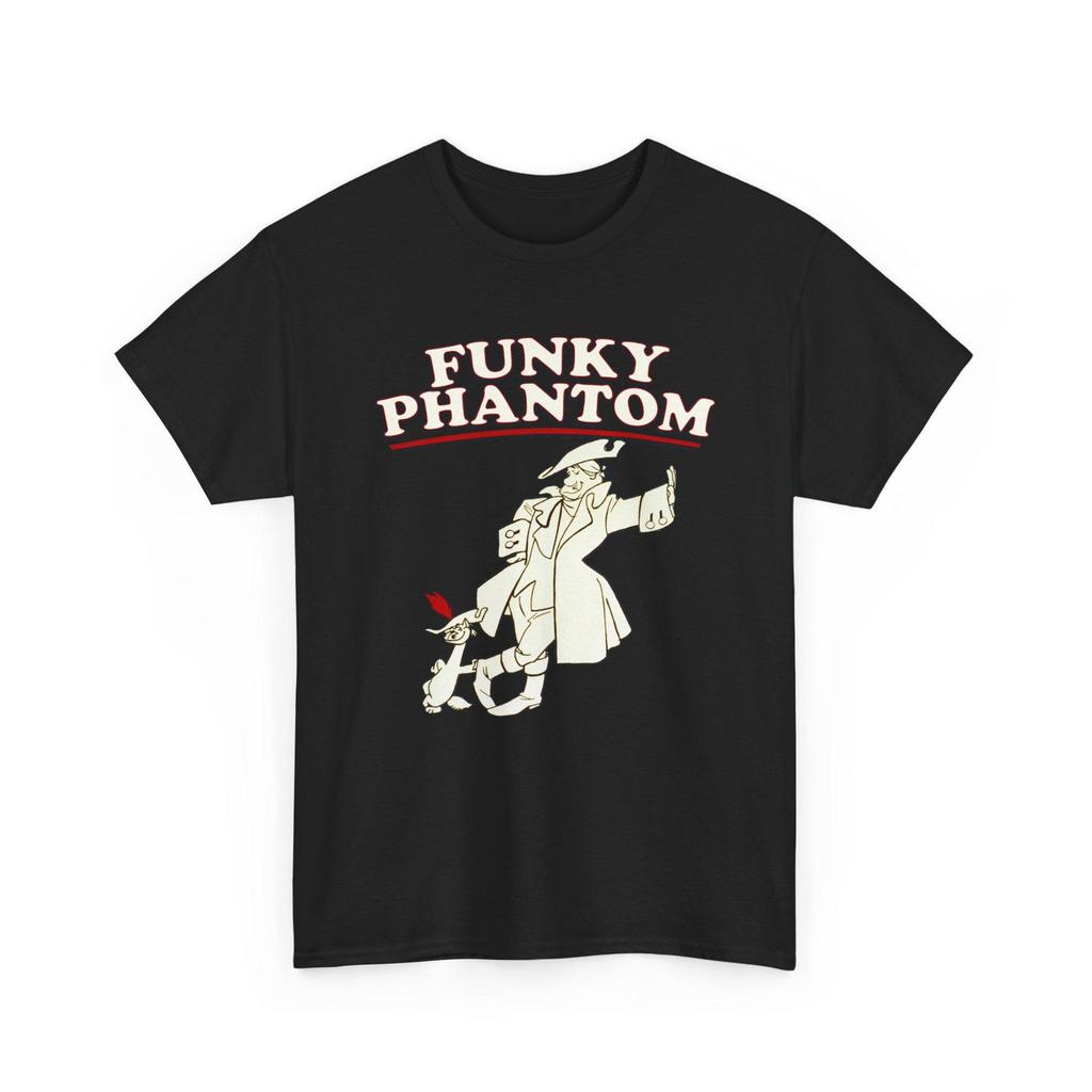 The Funky Phantom Cartoon Classic TV Show Men's Blue Navy Black T-Shirt Size S to 5XL