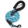 Nylon Dog Leash Chain Reflective Design Dog Collar Durable and Sturdy Puppy Harness Soft Pets Supplies Dogs Accessories