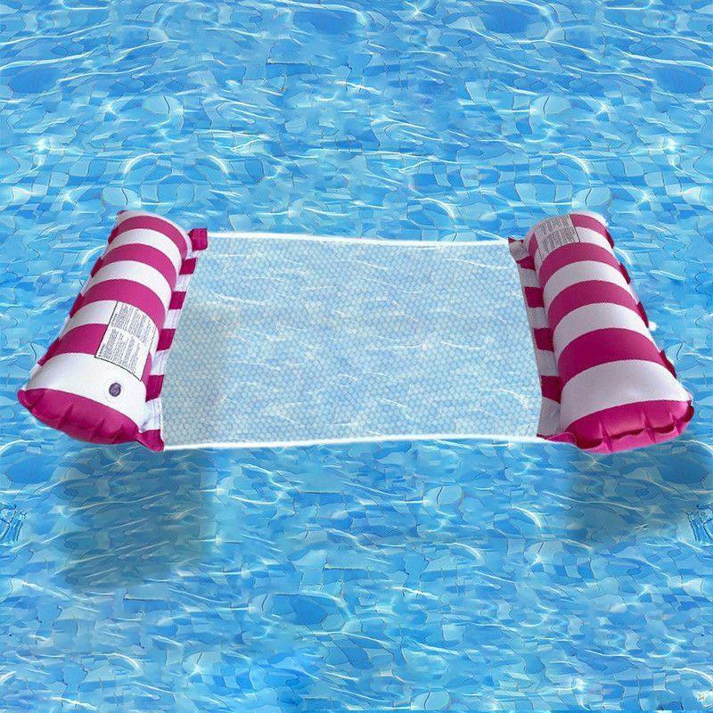 Summer Inflatable Foldable Floating Row Swimming Pool Water Hammock  PVC Air Mattresses Bed Beach Water Sports Lounger Chair