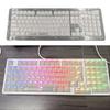 Matte Finish ABS Blank Keycaps Enhanceds Light Diffusions Design For Most Mechanical Keyboards