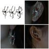 Comfortable Spiders Earrings Jewelry Fashionable Spiders Ear Clips Elegant Ear Cuff Charm For Halloween Celebrations
