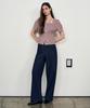 Laneonkyulleoseu Denim-Like Wide Pants_Navy
