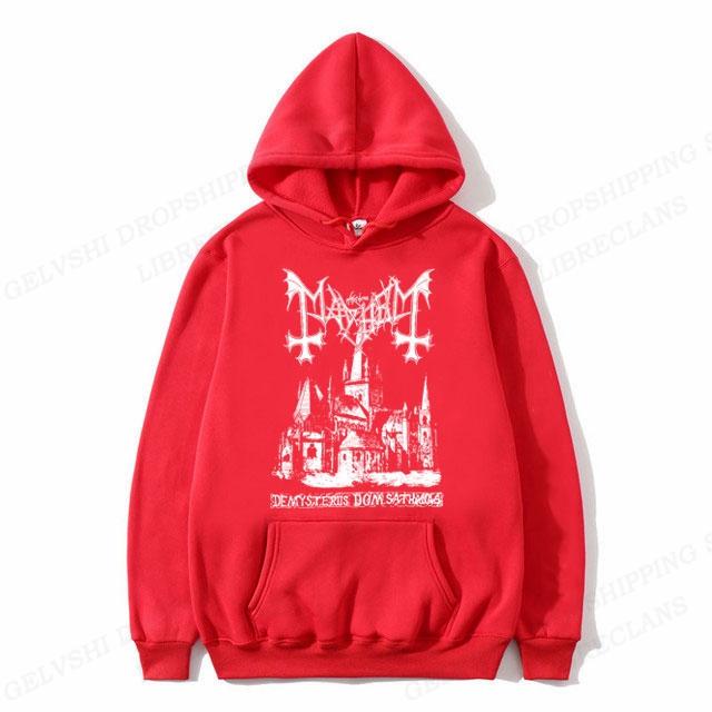 Hanoră Mayhem Deathcrush Hanorac unisex de modă Hanorace hip hop Paltoane pentru băieți Hanorace pentru femei y2k Haine Rapper