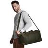 Quadra Heritage Leather Accents Holdall