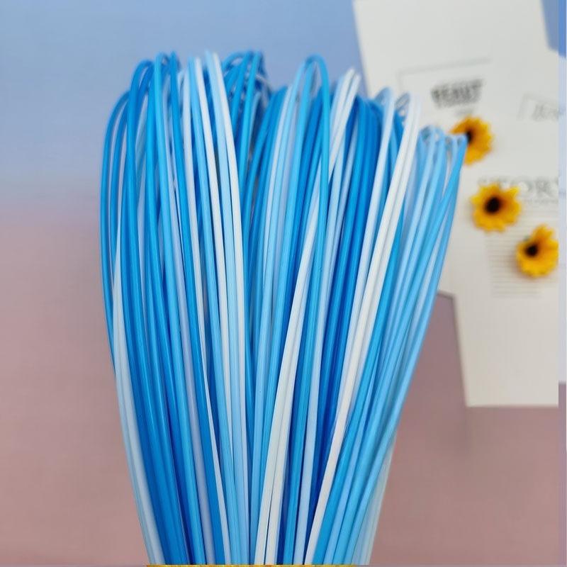 500g 2.4mm PE Round Synthetic Rattan Weaving Material Plastic Knit for Furniture Repair Chair Table Basket about 90Meter