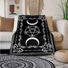 Witchcraft Pentagram Blanket Household Multipurpose Blanket Used For Chair Sofa Bed Soft And Warm Giving Friends And Relatives Birthday Graduation