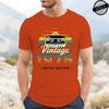 Vintage Born In 1976 Retro 50th Birthday Tshirt Unisex Unisex Funny Y2k Clothes Street Fashion Graphic T Shirts 50 Years Old Gifts