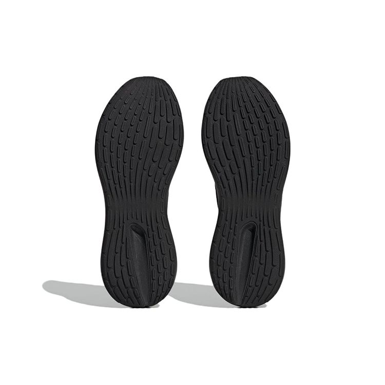 Adidas Response Soft Comfortable Mesh Non-Slip Wear-Resistant Breathable Low-Top Casual Running Shoes Unisex Sneakers Black IG0736