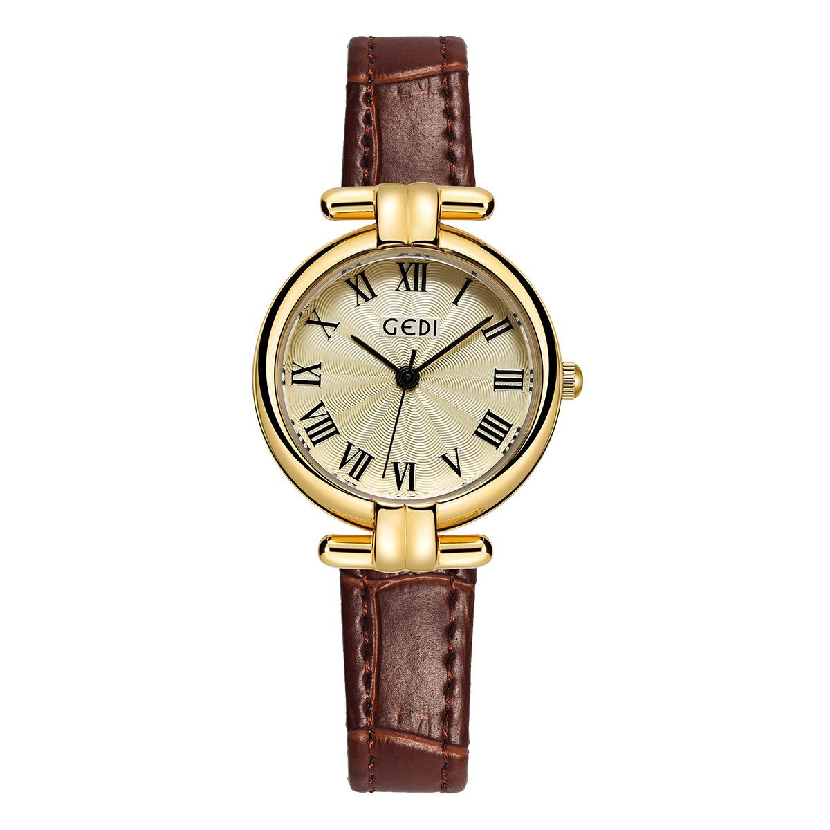 

Retro Roman Women S Watch Simple High-Value Belt Quartz Student Watch Women S Small And Exquisite Leather Watch