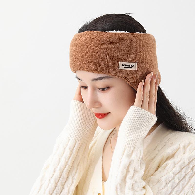 Men's Windproof Velvet Earmuffs for Outdoor Running: Warm, Cold-Resistant, Autumn-Winter Sports Earmuffs