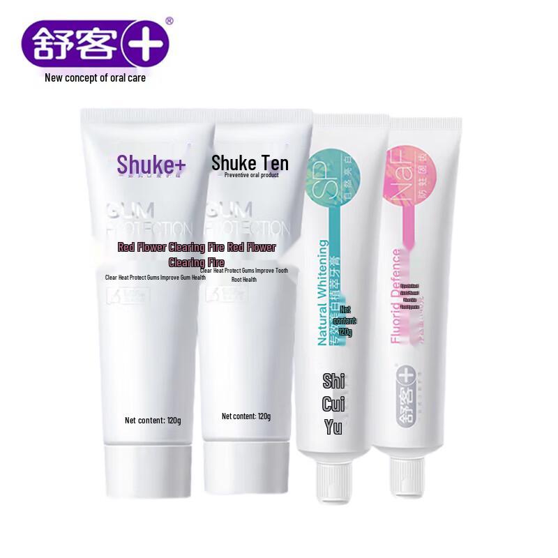 

Shuke Oral Care Toothpaste 4-Pack