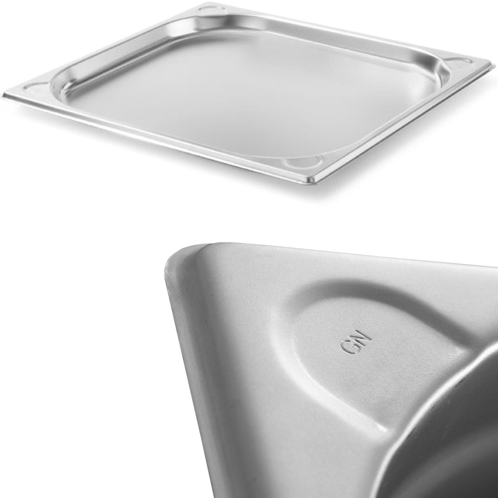 GN 23 Stahlbehälter Kitchen Line Höhe 20 mm Hendi 806203
