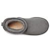 UGG Essential Mini Classic Fleece Lined Gray Women's 1115030-CHRC