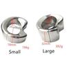 Stainless Steel Penis Lock Ring Heavy Duty Weight Male Metal Ball Stretcher Scrotum