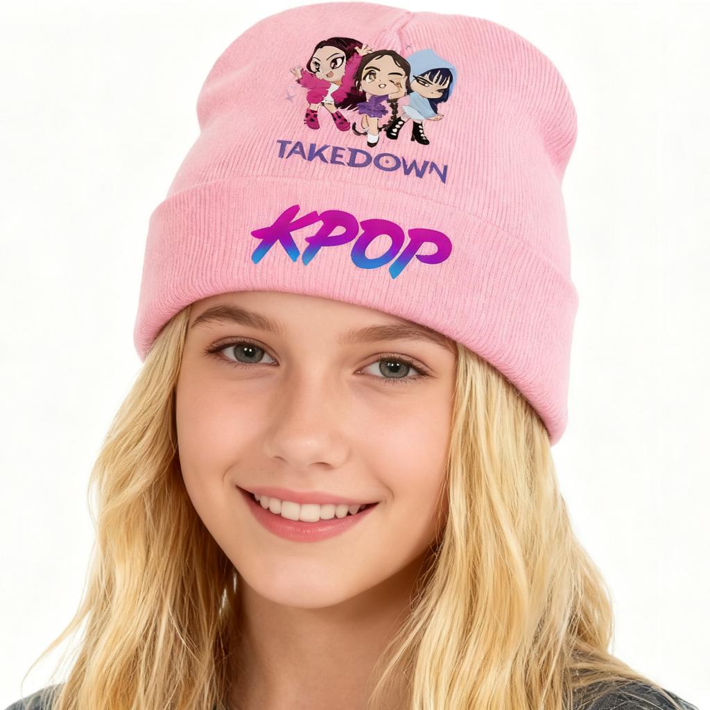 Group Surrounding Knitted Hat And Winter Wool Hat Outdoor Warm Wool Hat Couple Hat