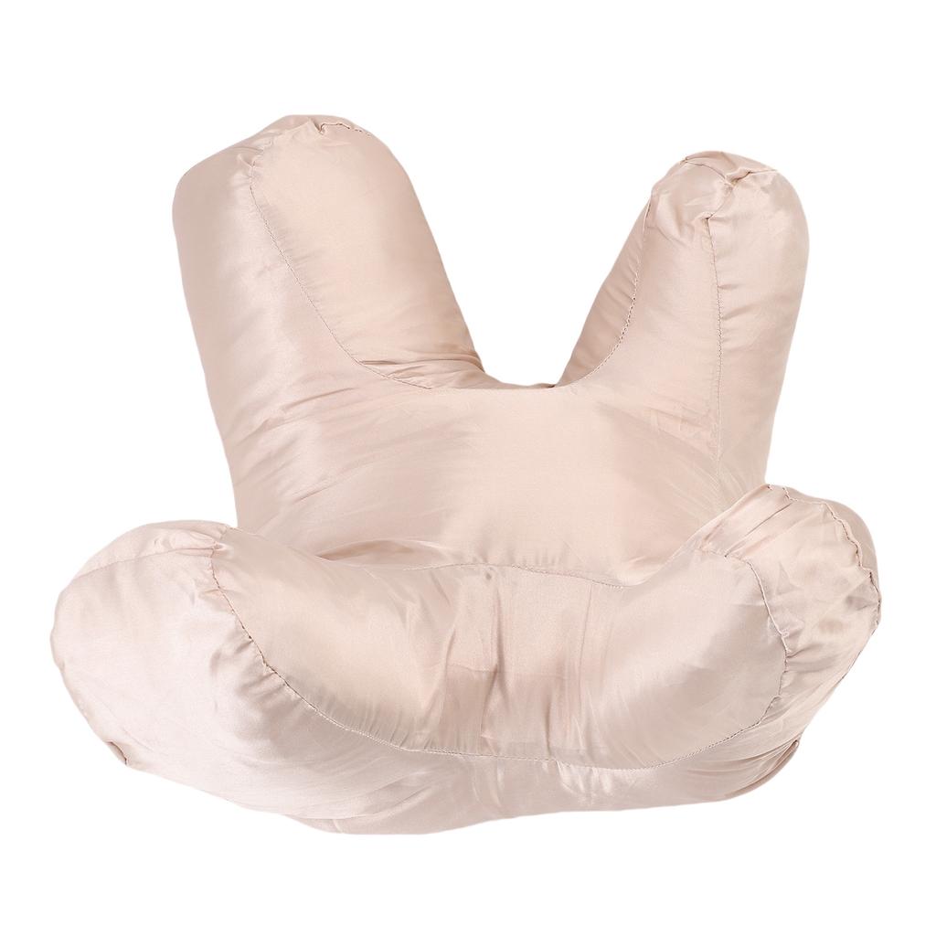 Comfortable Face Pillow Lightweight Soft Supportive Face Down Pillow for Back Side Stomach Sleeping Cotton