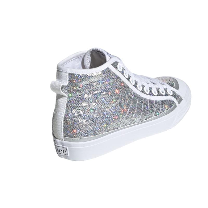 adidas Nizza Hi 'Silver White' Women's FW9944