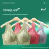 Popular Plus Size Seamless Lace Nursing Push-Up Bra - Comfortable, Wireless, Open-Front Bandeau Vest for Women
