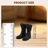 1:12 Scale Boots Male for Men Figures Trendy Doll Toy Gift Accessories Dressing up Mini Footwear