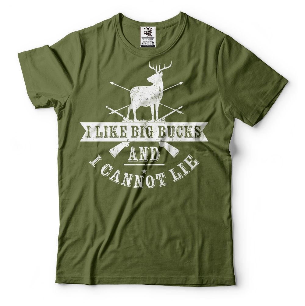 Hunting T-shirt Father s Day Gift Tee Shirt gift for Father Dad Buck Deer Tee S