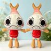 38Cm Cute Fish Tail Head Plush Doll Cartoon Soft Stuffed Toy Perfect For Birthday Holiday Gifts