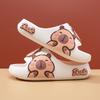 Capybara Summer Pattern Anti Slip Slippers Cartoon Animal Home Gift Sandals