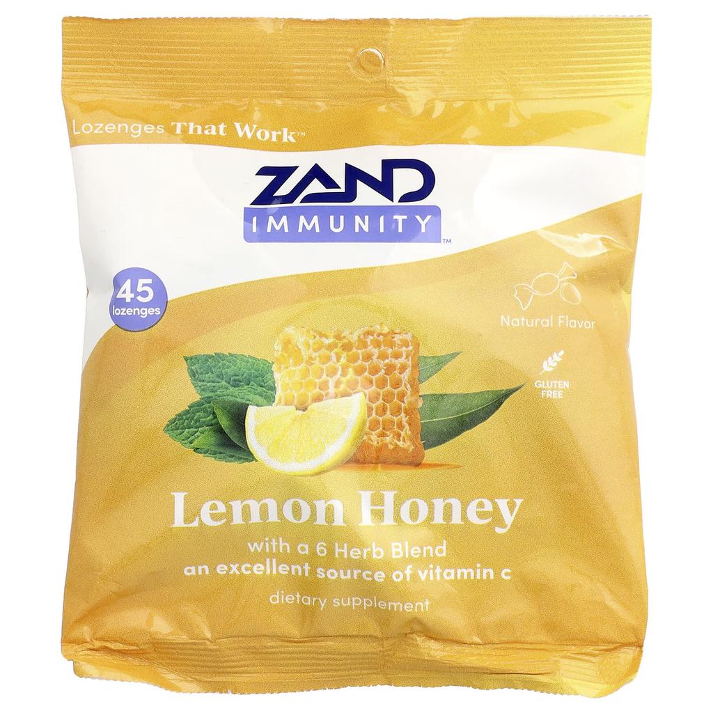 Immunity™, Lemon Honey Lozenges, 45 Tablets