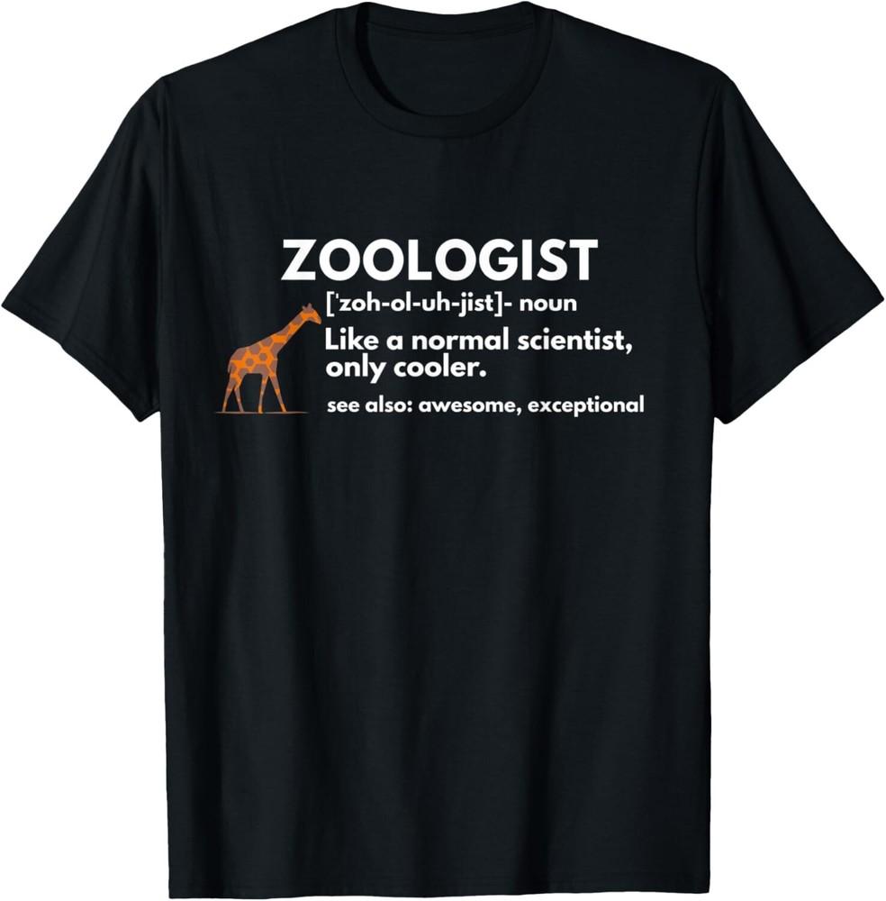Funny Zoologist Definition Zoology Science Gift Unisex T-Shirt