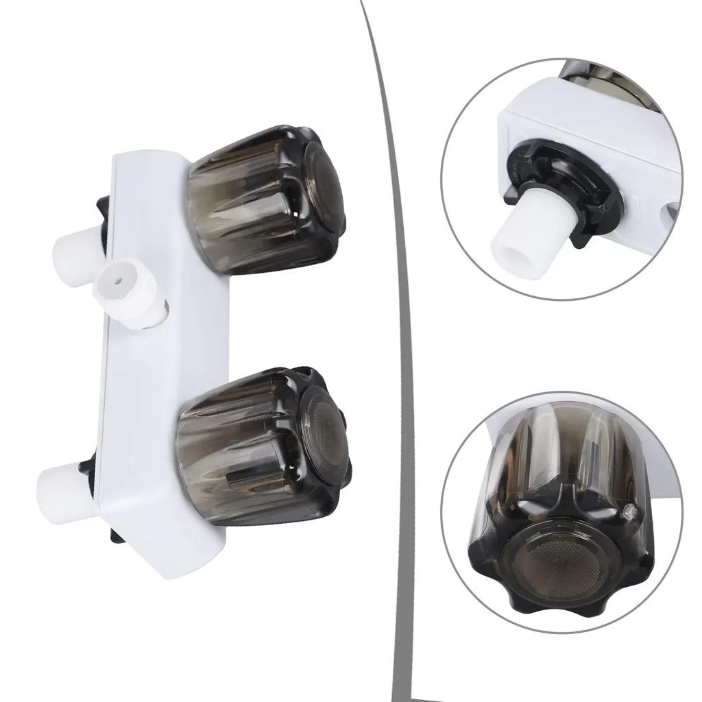 Camper Shower Faucet Diverter - Durable & Non-Deformable for RV/Motorhome/Travel Trailer with Marine-Grade Materials