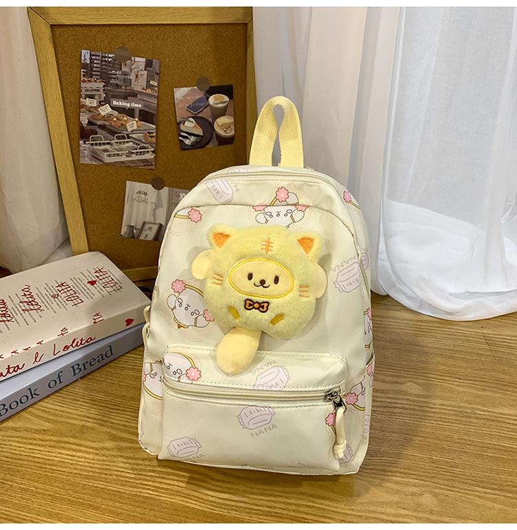 Schoolbag spring soft girl candy color schoolbag Japanese ins schoolgirl backpack small fresh cute mini backpack
