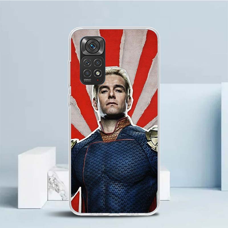 The Boys Homelander TV Soft Cover for Xiaomi Redmi Note 15 14 13 12 Pro Plus Phone Case 14S 11S 11T 11E 10S 10 4G Pattern Shell