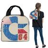 Commodore Circuits Amiga Logo Insulated Lunch Bag for Women Kids Portable Food Boxes Thermal Lunch Box Tote