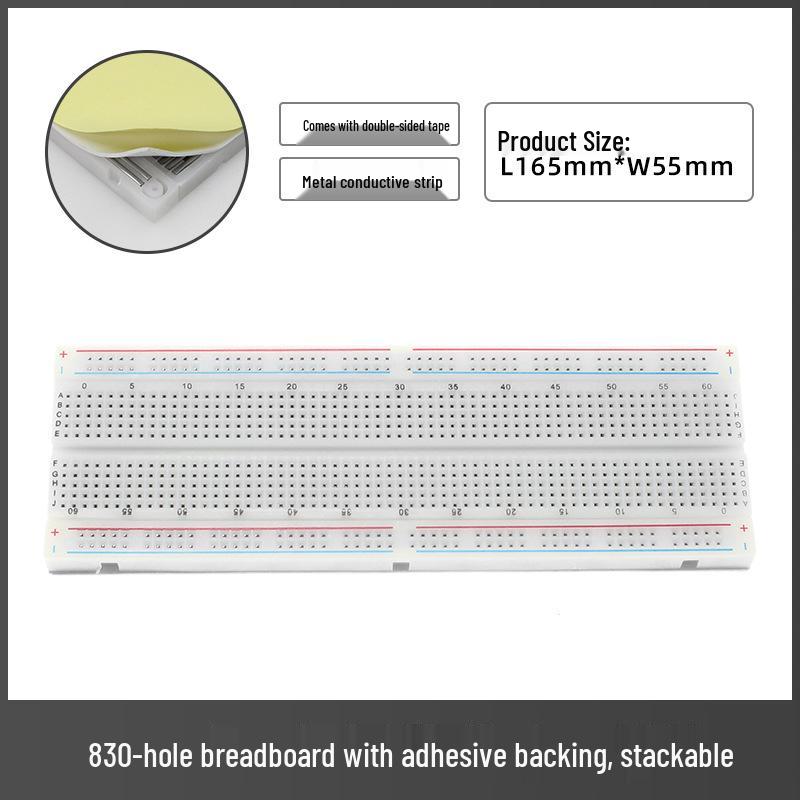 830/400 Hole MB-102 Solderless Breadboard Circuit Prototype Kit