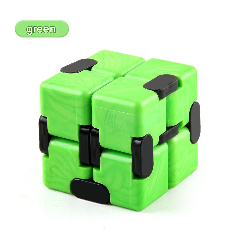 Halloween Stress Relief Cube Infinite Fidget Toy for Kids Christmas Gift Decompression Puzzle Finger Toy