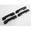 For Ford Bronco 2024 2025 Car Accessories Carbon fiber style Door Handle Cover With Smart Key Hole Catch Cap Trim Molding