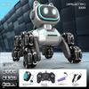 Children's Remote Control Eight-Wheel Stunt Robot Dog Gesture Sensing Electric Light Music Educational Robot Remote Control Car